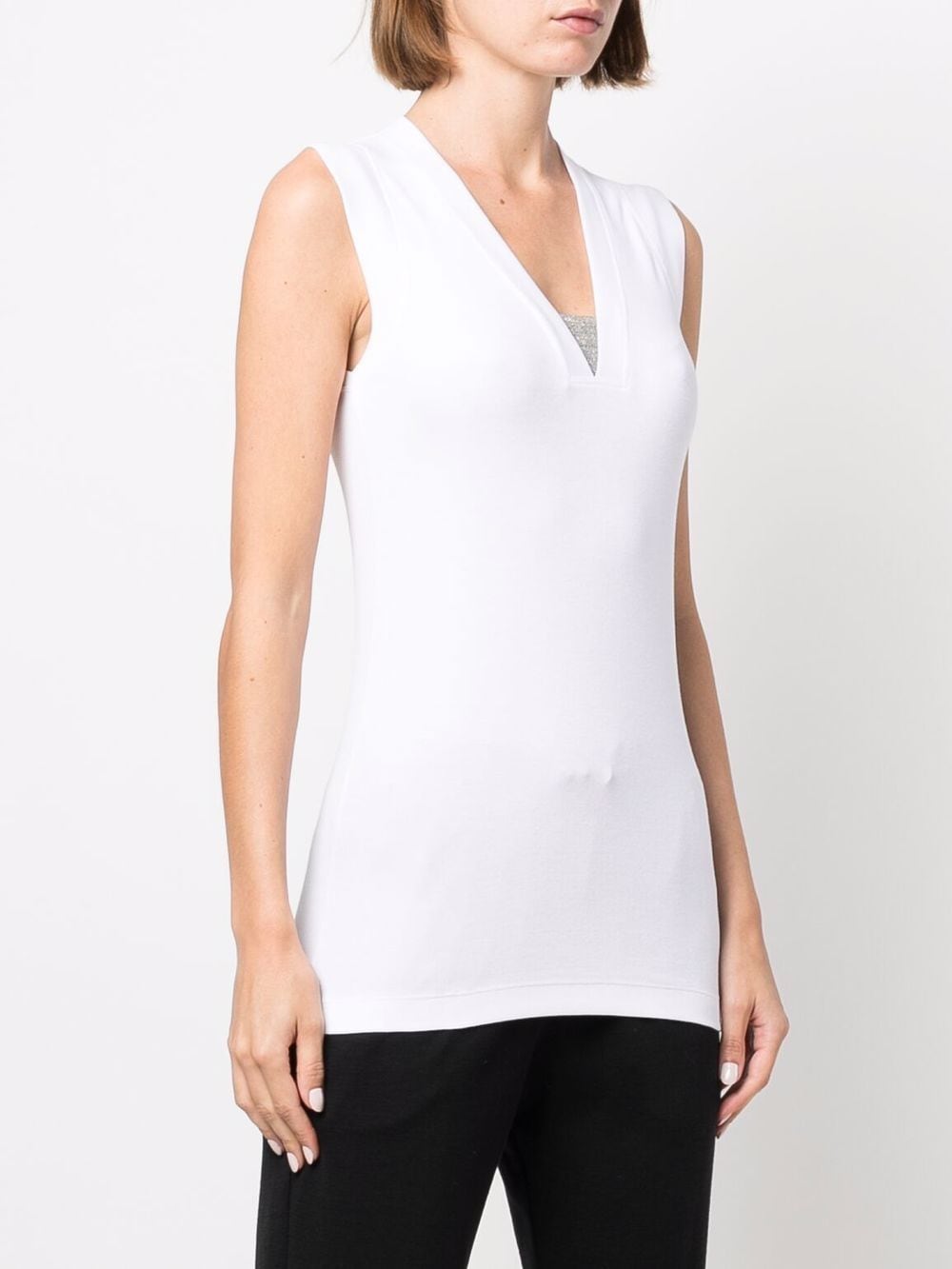 Brunello Cucinelli Women Cotton Tank Top