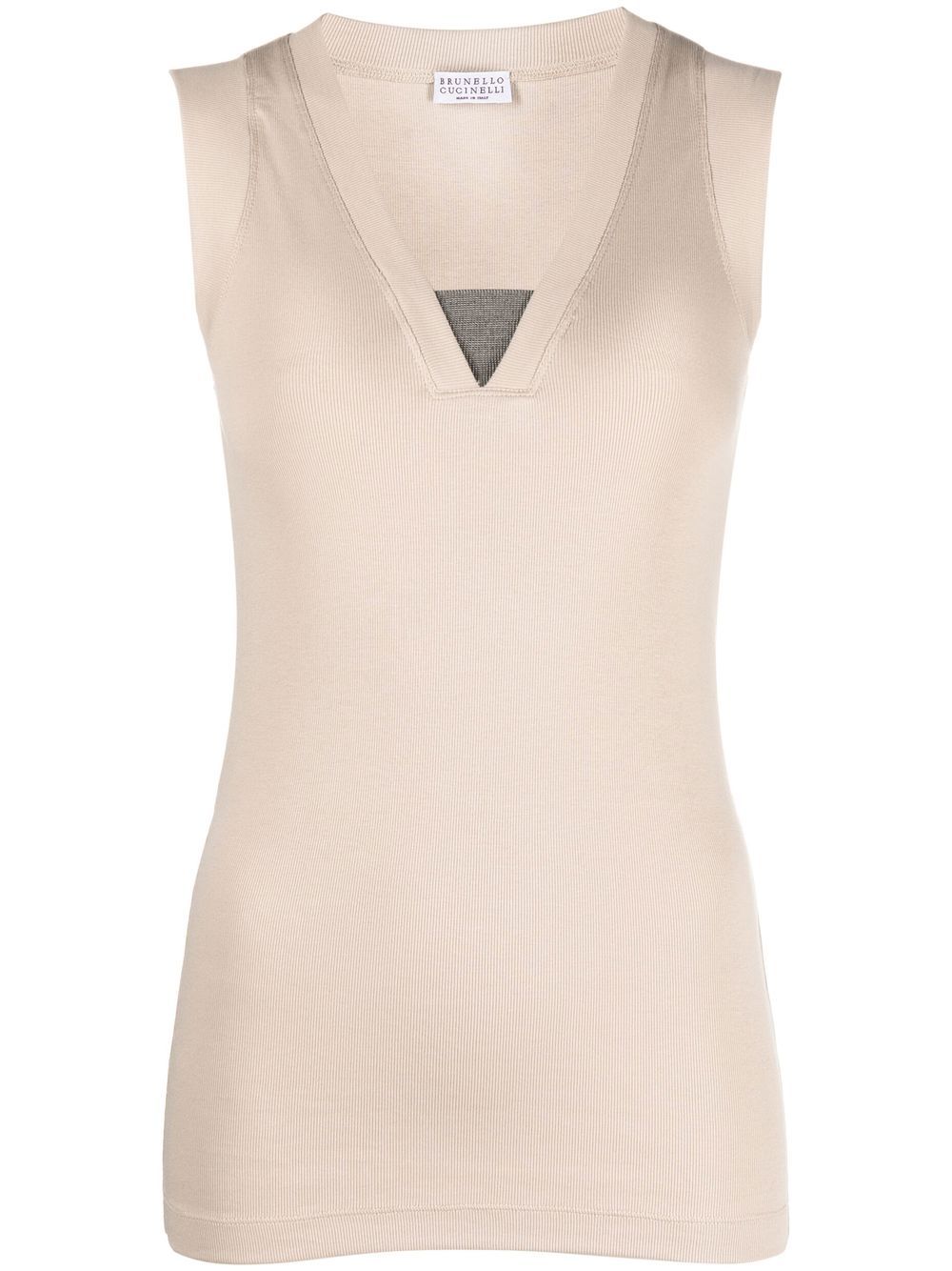 Brunello Cucinelli Women Cotton Tank Top BRUNELLO CUCINELLI