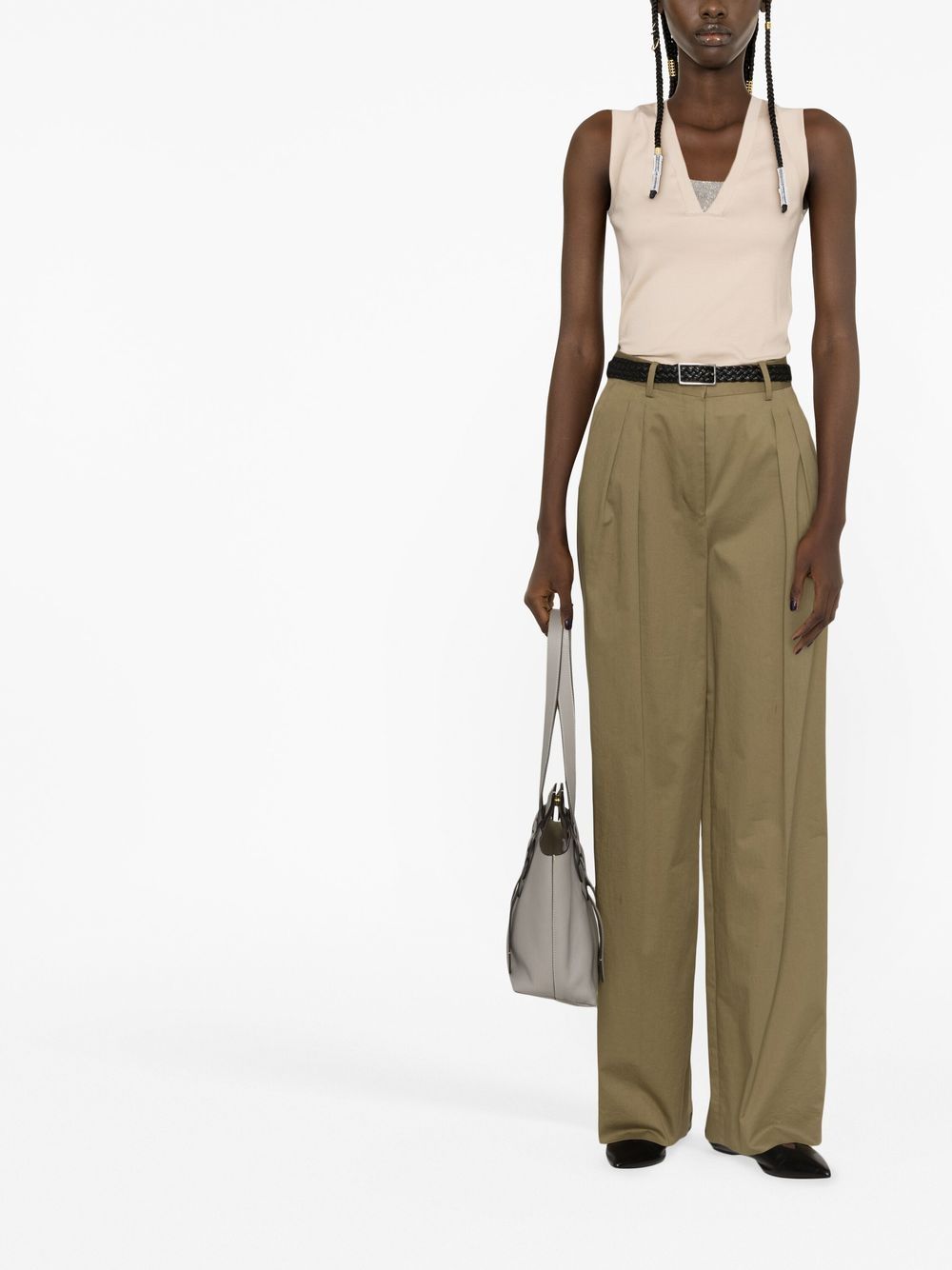 Brunello Cucinelli Women Cotton Tank Top BRUNELLO CUCINELLI