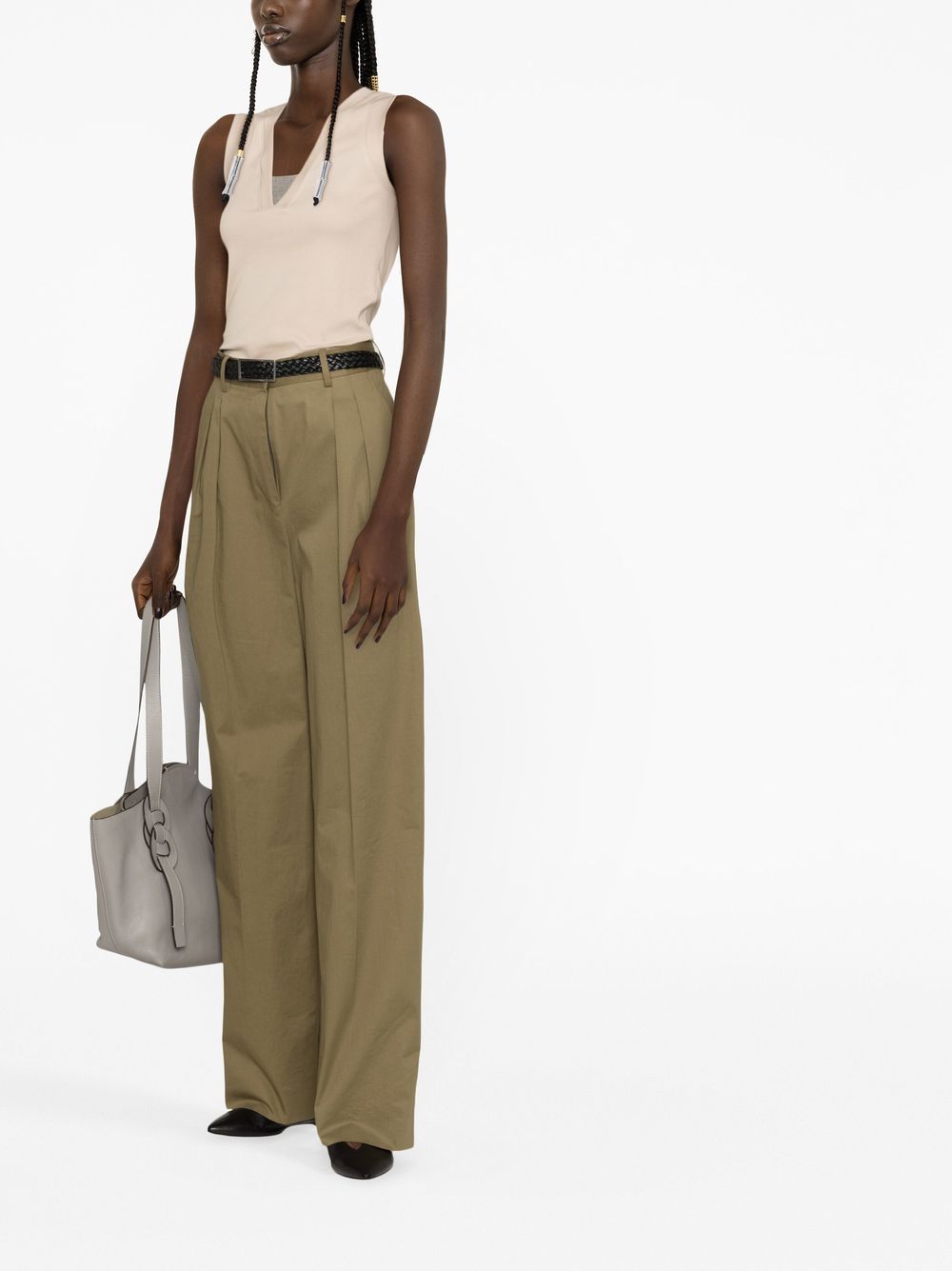 Brunello Cucinelli Women Cotton Tank Top BRUNELLO CUCINELLI