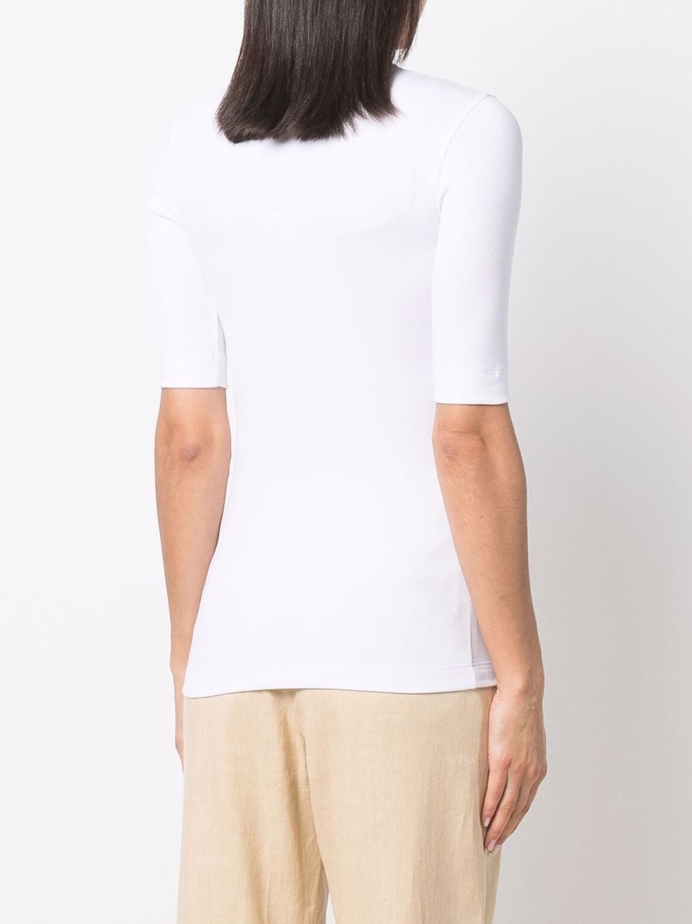 Brunello Cucinelli Women Cotton V-Necked Sweater BRUNELLO CUCINELLI