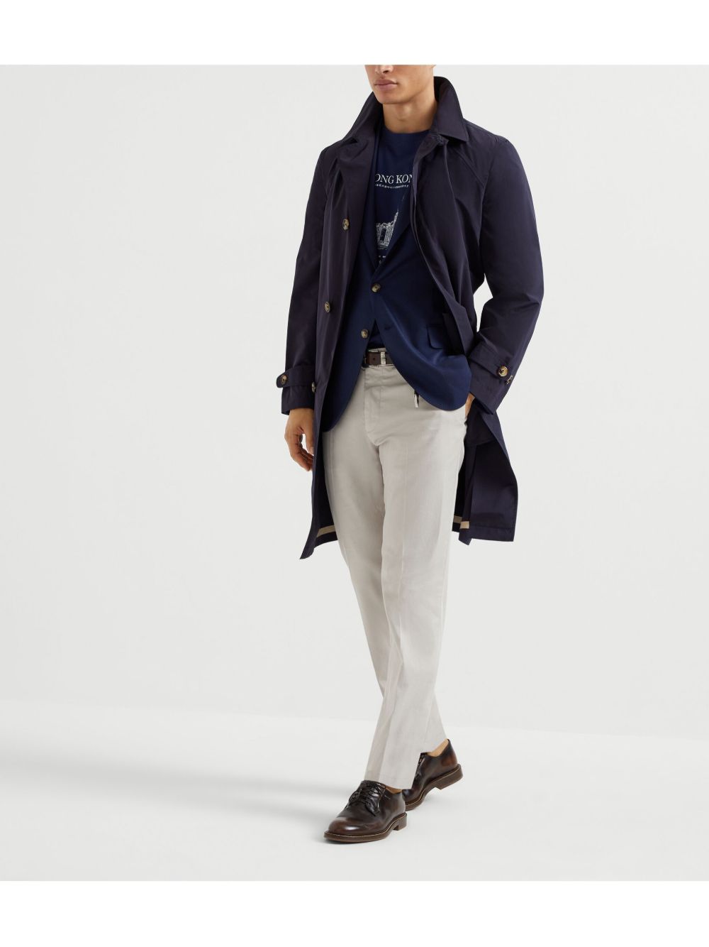 Brunello Cucinelli Men Cotton Trousers