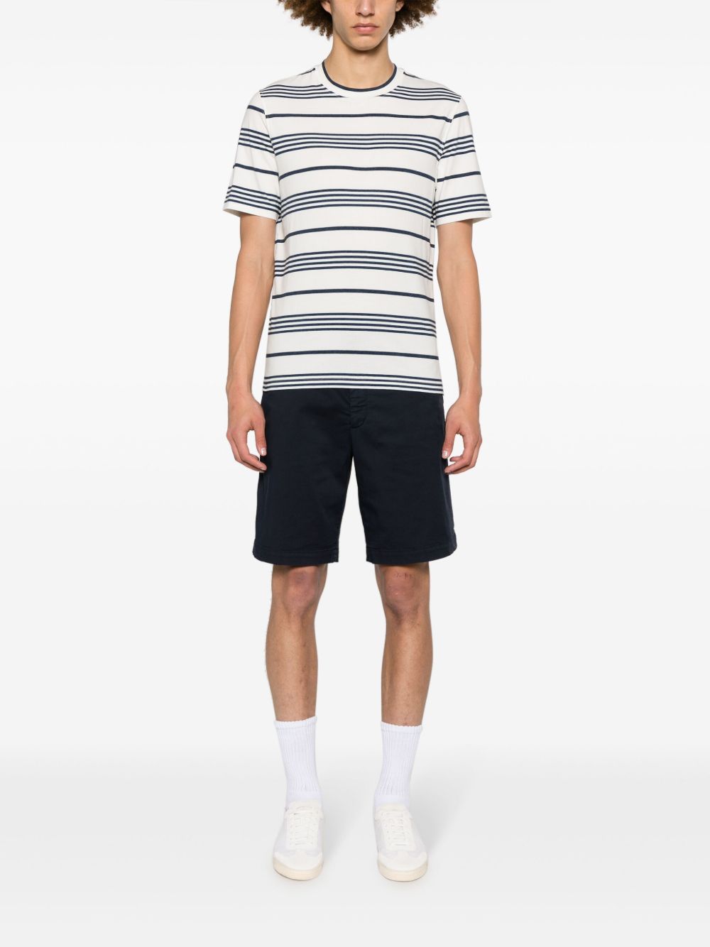 Brunello Cucinelli Men Cotton Bermuda Shorts BRUNELLO CUCINELLI
