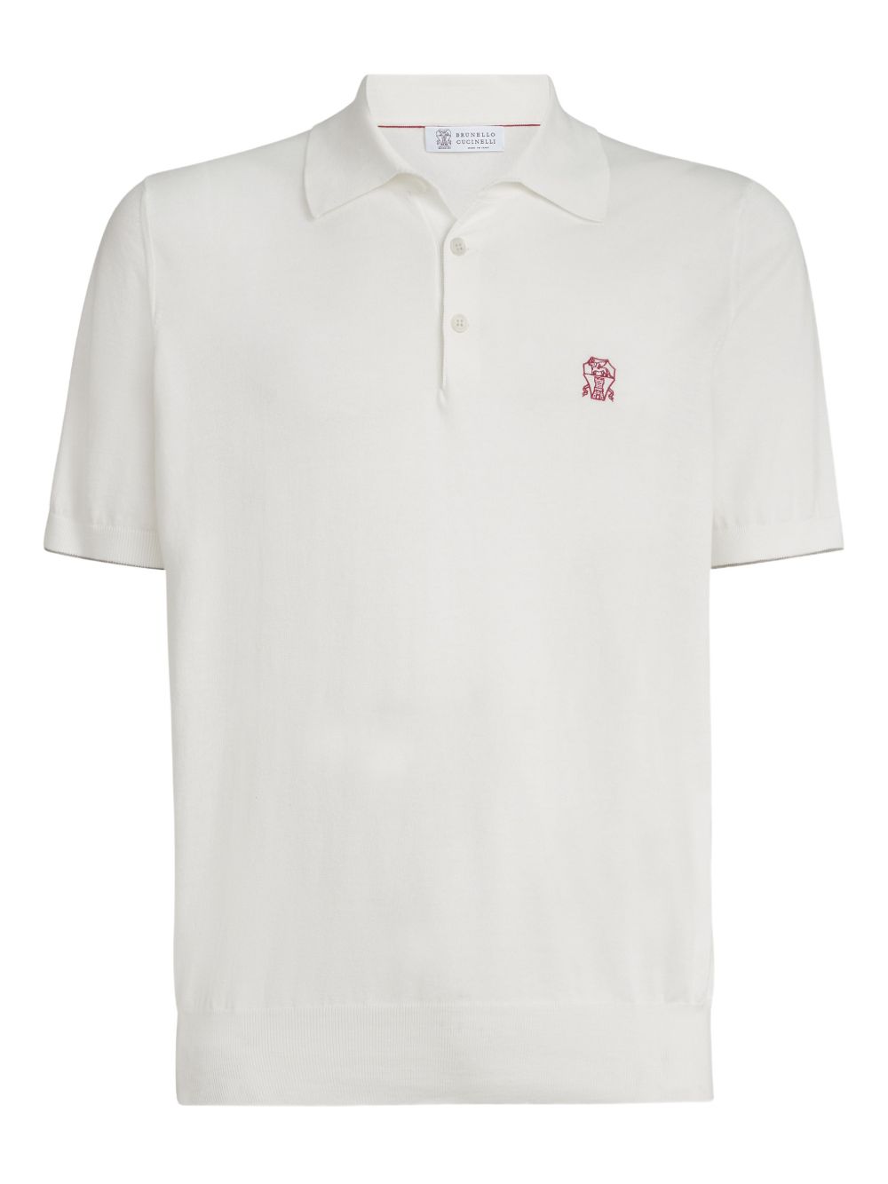 Brunello Cucinelli Men Logo Cotton Polo Shirt BRUNELLO CUCINELLI