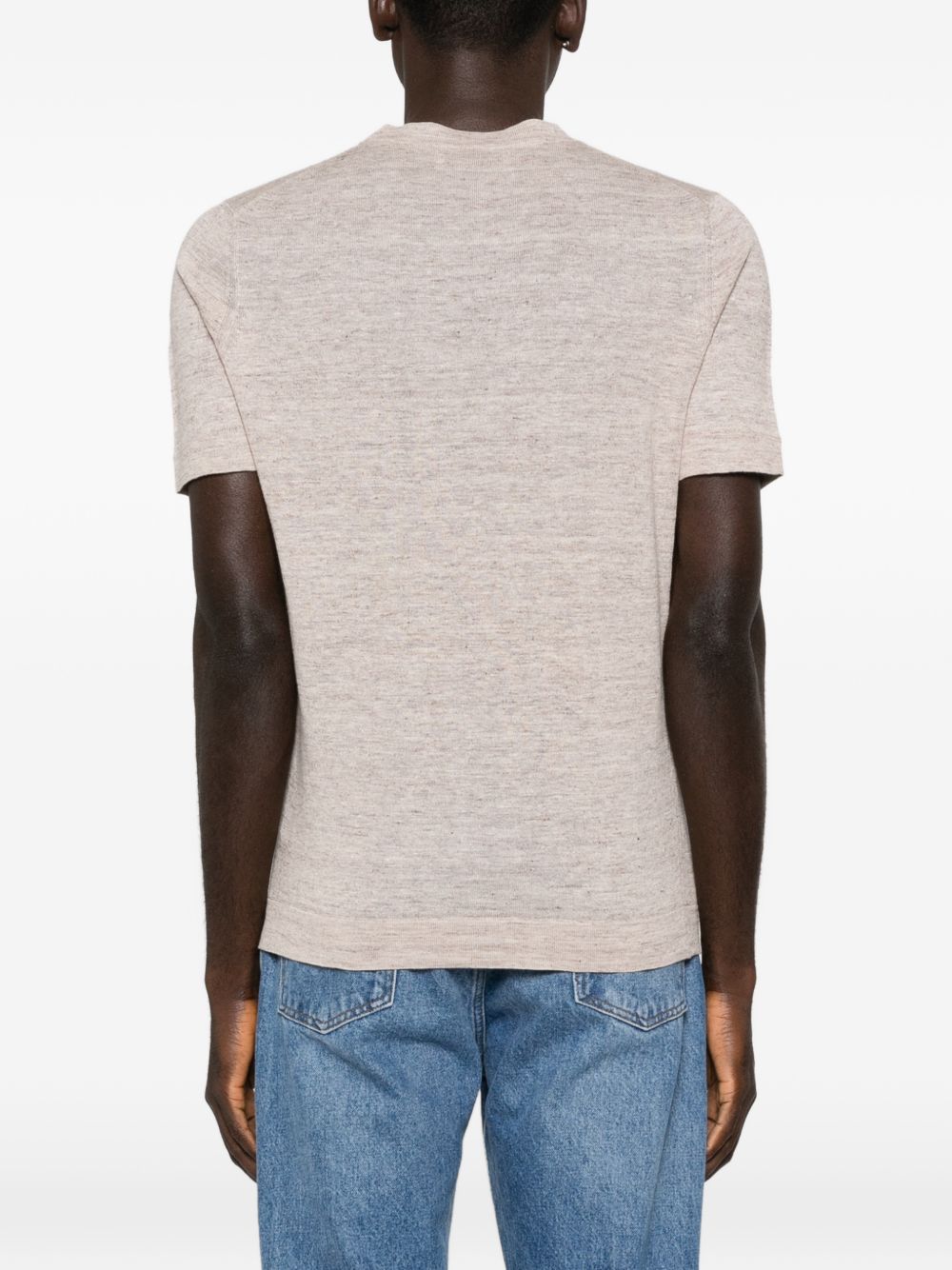 Brunello Cucinelli Men Linen Blend Sweater
