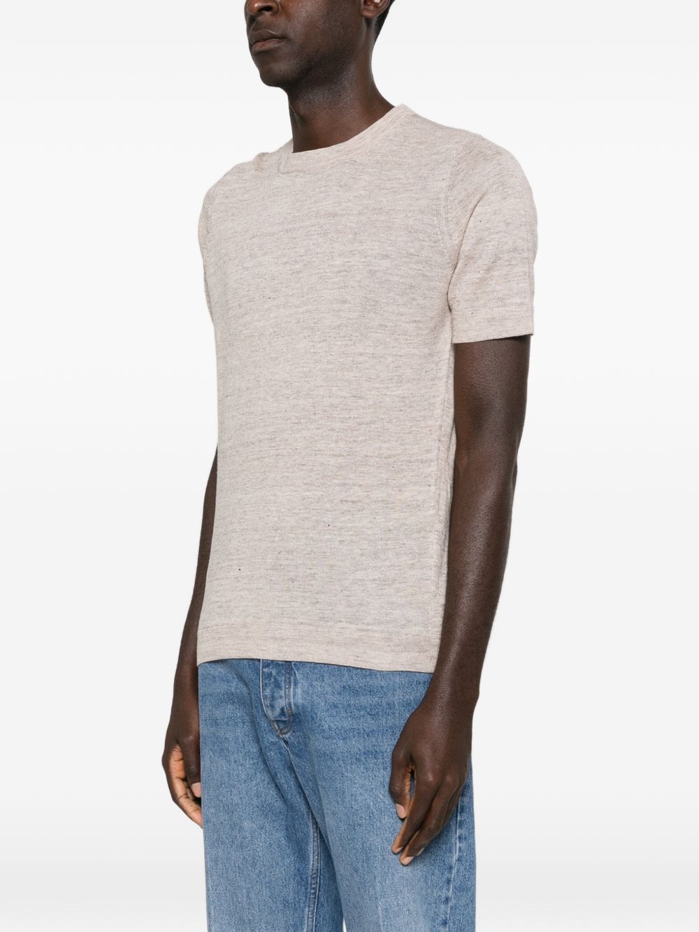 Brunello Cucinelli Men Linen Blend Sweater