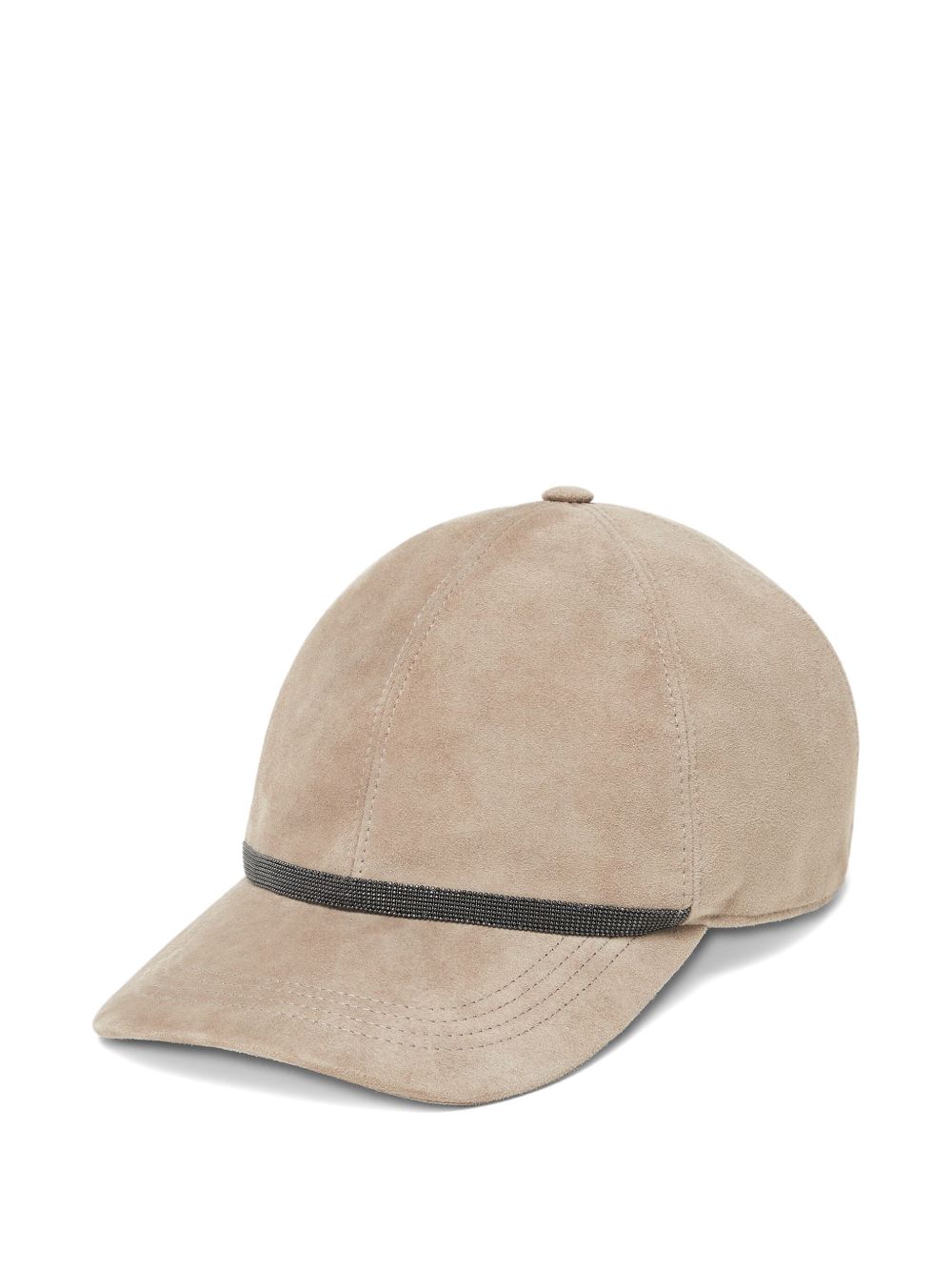 Brunello Cucinelli Women Leather Baseball Cap BRUNELLO CUCINELLI