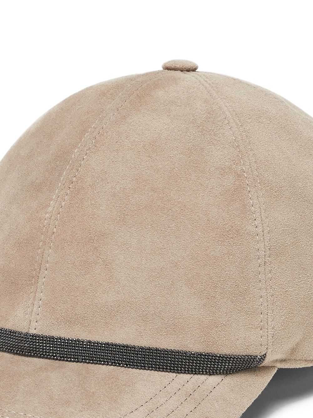 Brunello Cucinelli Women Leather Baseball Cap BRUNELLO CUCINELLI