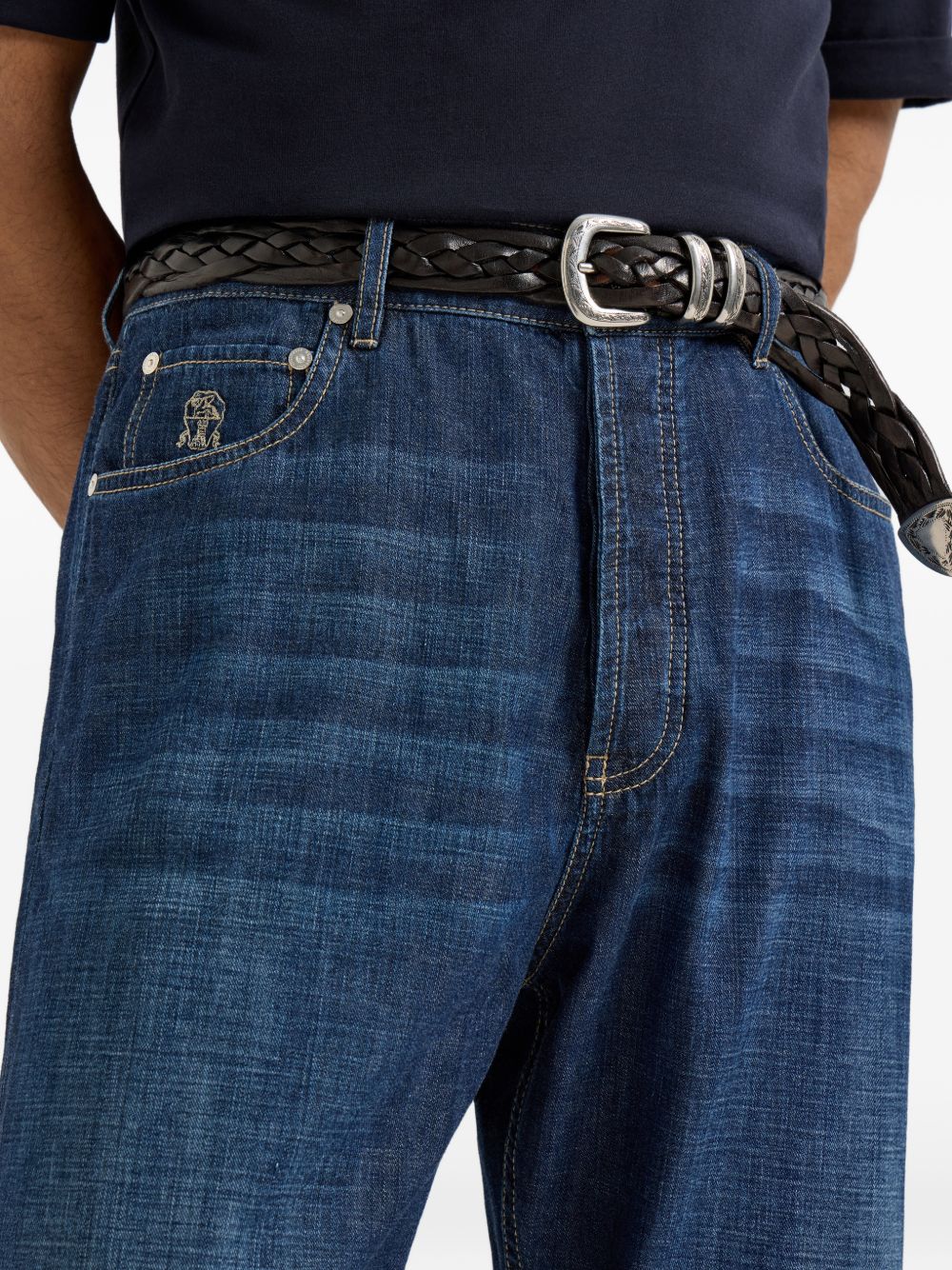 Brunello Cucinelli Men Denim Cotton Jeans BRUNELLO CUCINELLI