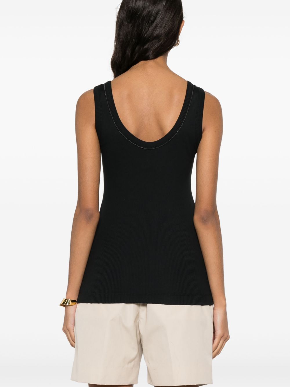 Brunello Cucinelli Women Cotton Tank Top