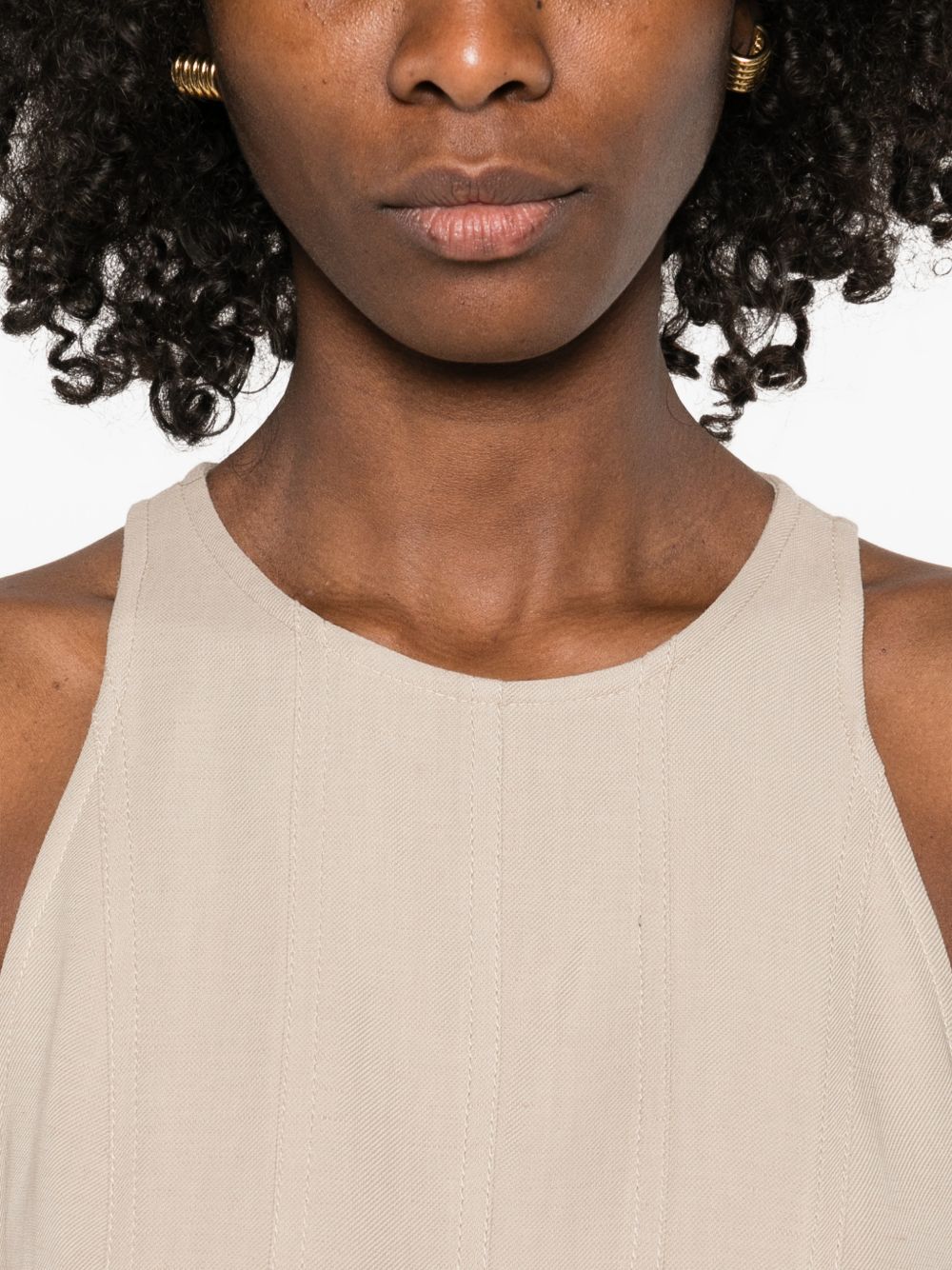 Brunello Cucinelli Women Linen Blend Long Dress BRUNELLO CUCINELLI