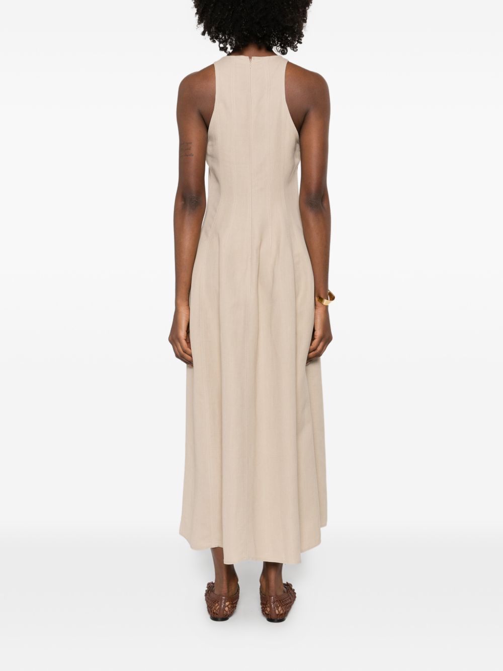 Brunello Cucinelli Women Linen Blend Long Dress BRUNELLO CUCINELLI