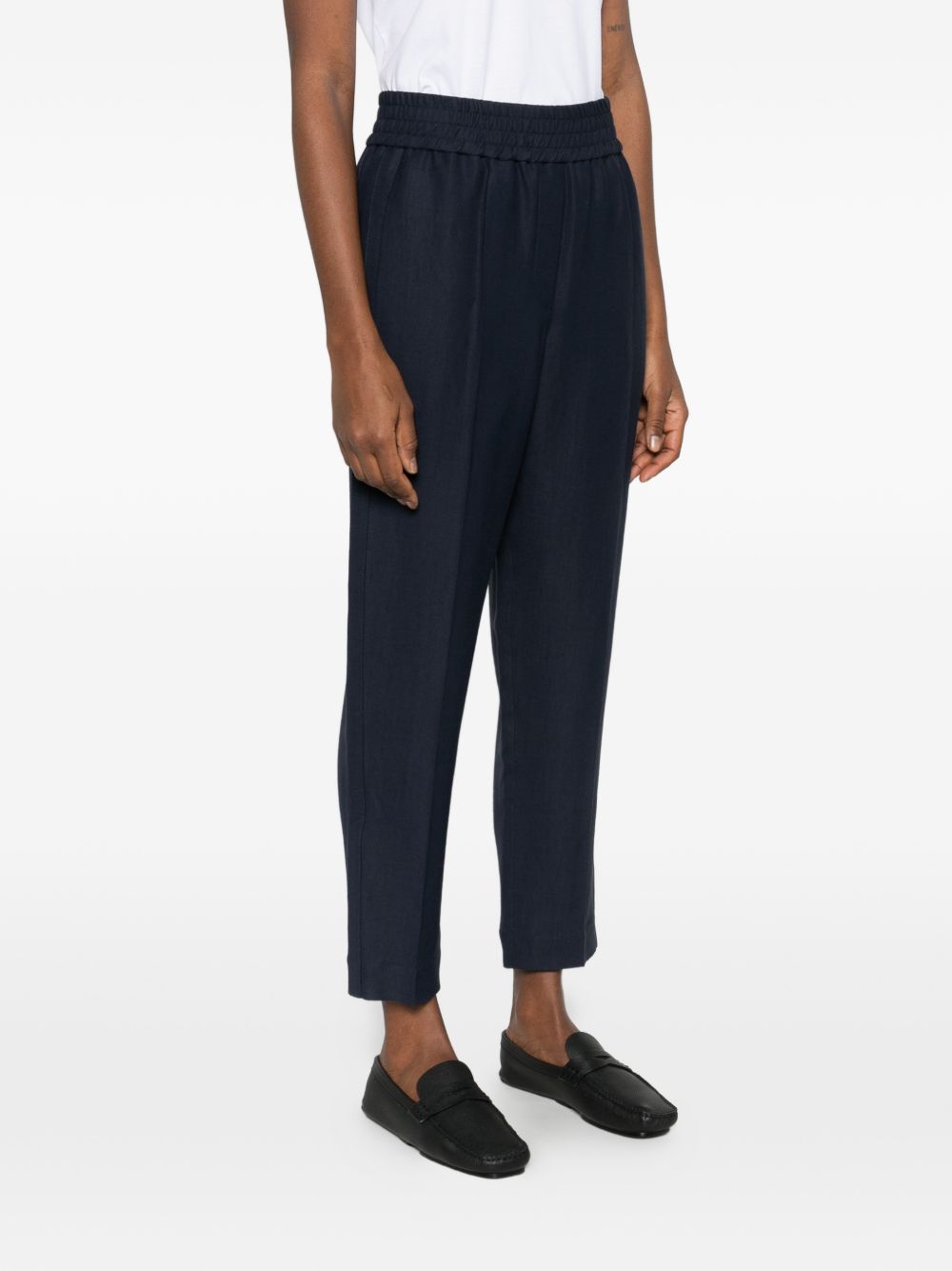 Brunello Cucinelli Women Linen Blend Trousers