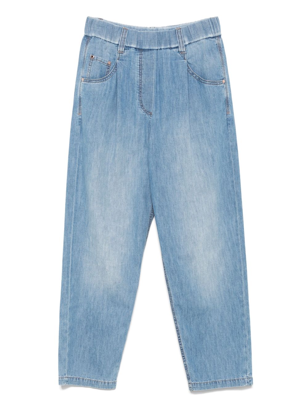 Brunello Cucinelli Women Denim Cotton Jeans BRUNELLO CUCINELLI