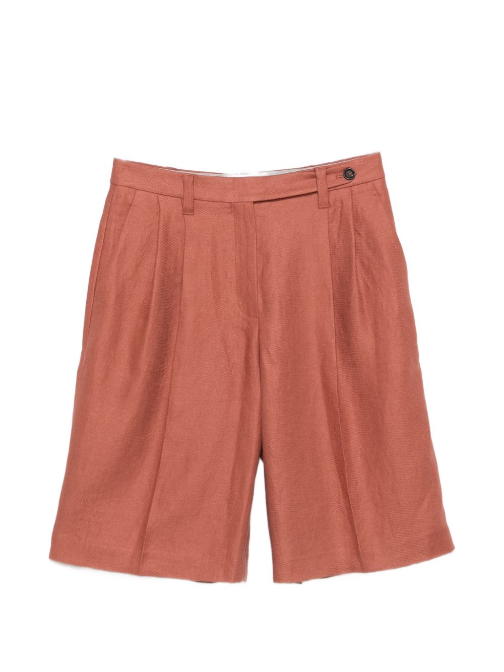 Brunello Cucinelli Women Linen Shorts BRUNELLO CUCINELLI
