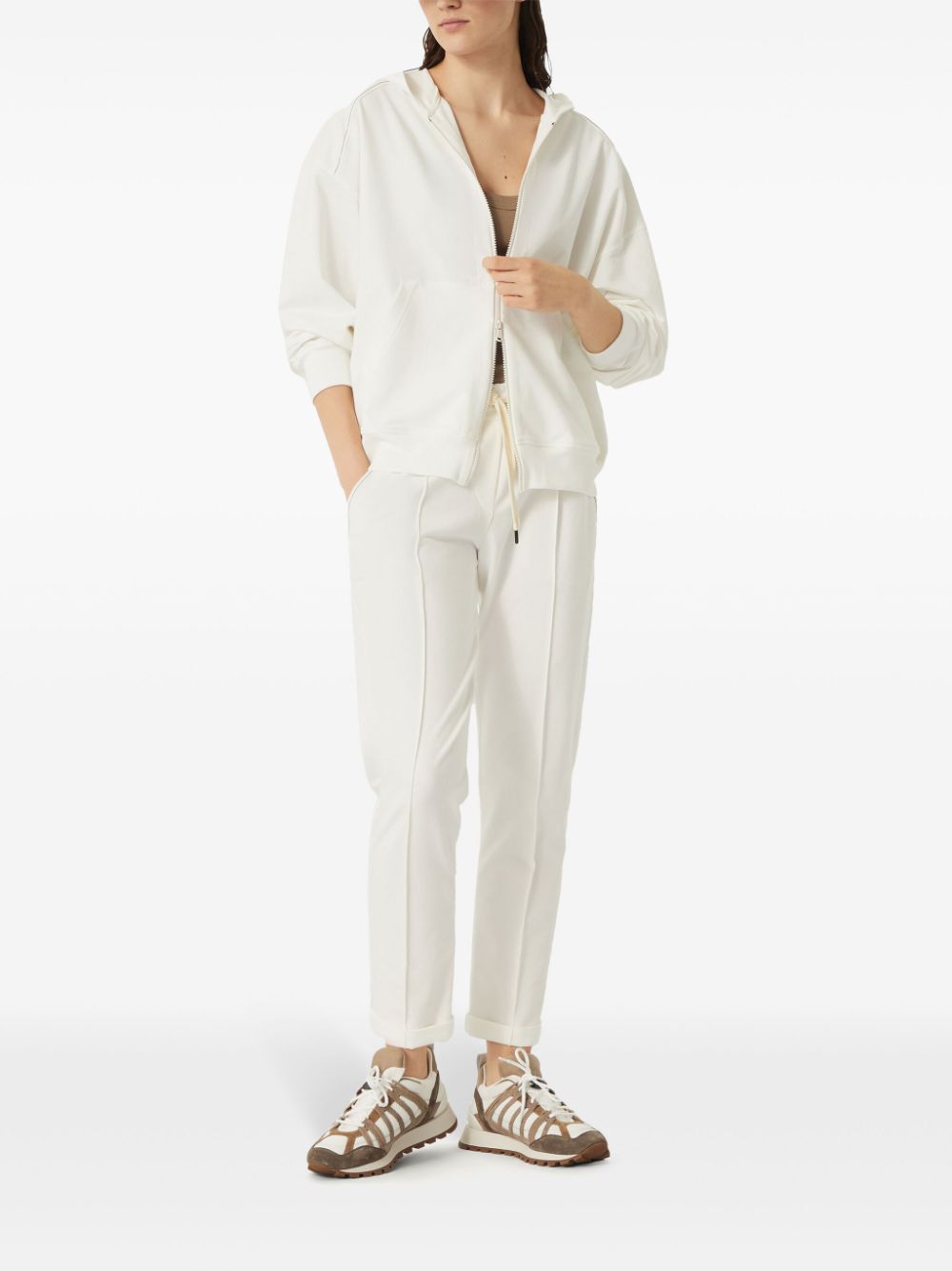 Brunello Cucinelli Women Cotton Hoodie