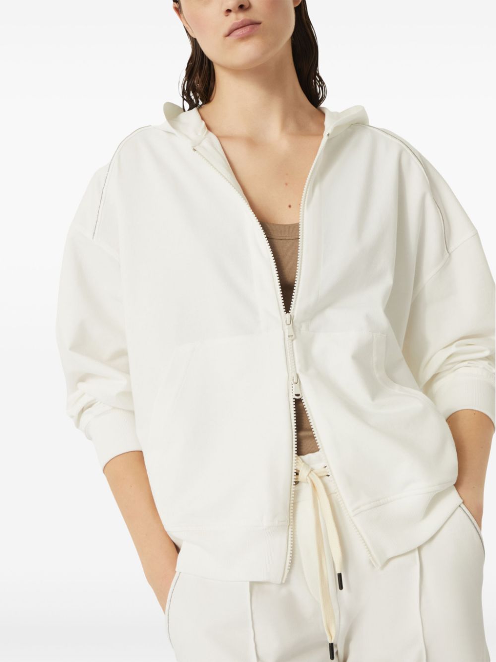 Brunello Cucinelli Women Cotton Hoodie