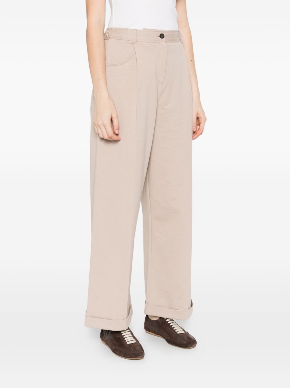 Brunello Cucinelli Women Cotton Trousers BRUNELLO CUCINELLI