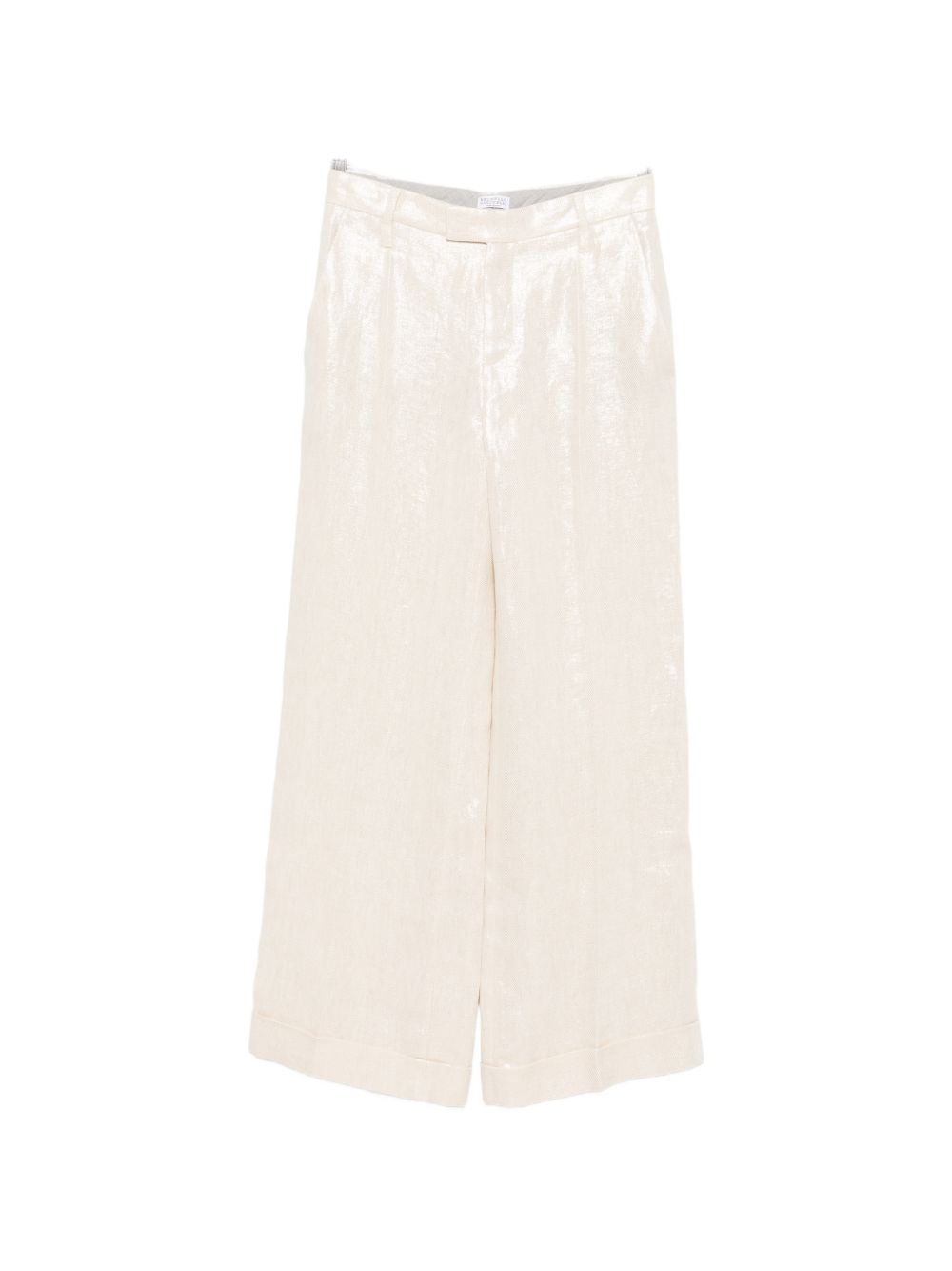 Brunello Cucinelli Women Linen Trousers BRUNELLO CUCINELLI