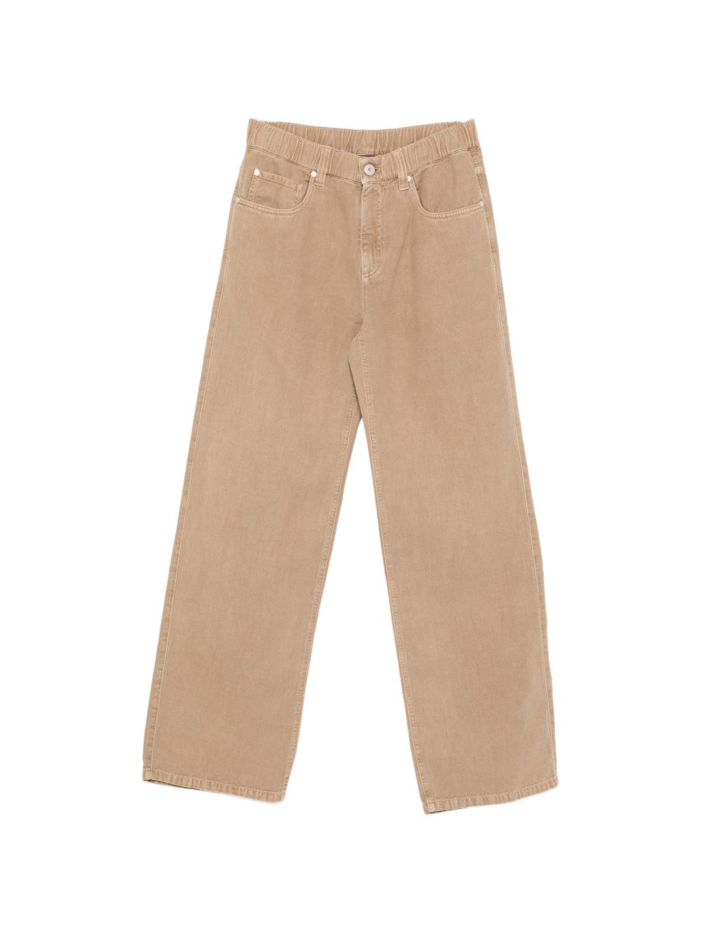 Brunello Cucinelli Women Cotton And Linen Blend Trousers
