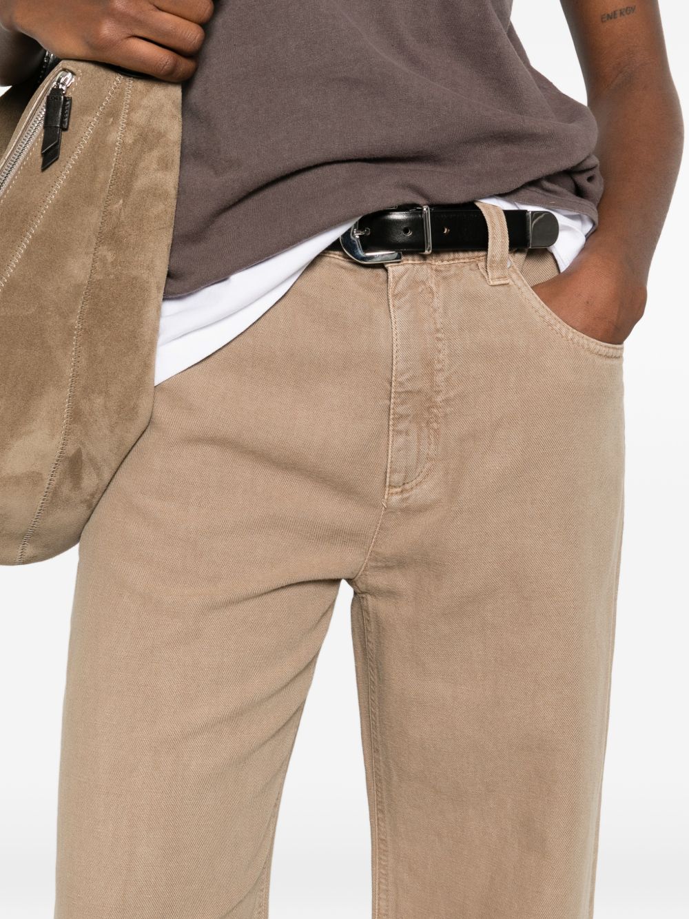 Brunello Cucinelli Women Cotton And Linen Blend Trousers