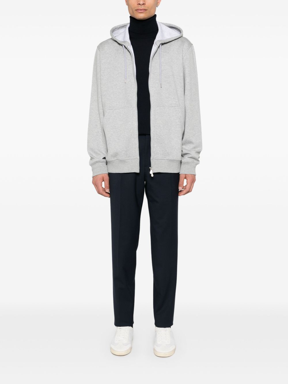 Brunello Cucinelli Men Cotton Blend Hoodie BRUNELLO CUCINELLI