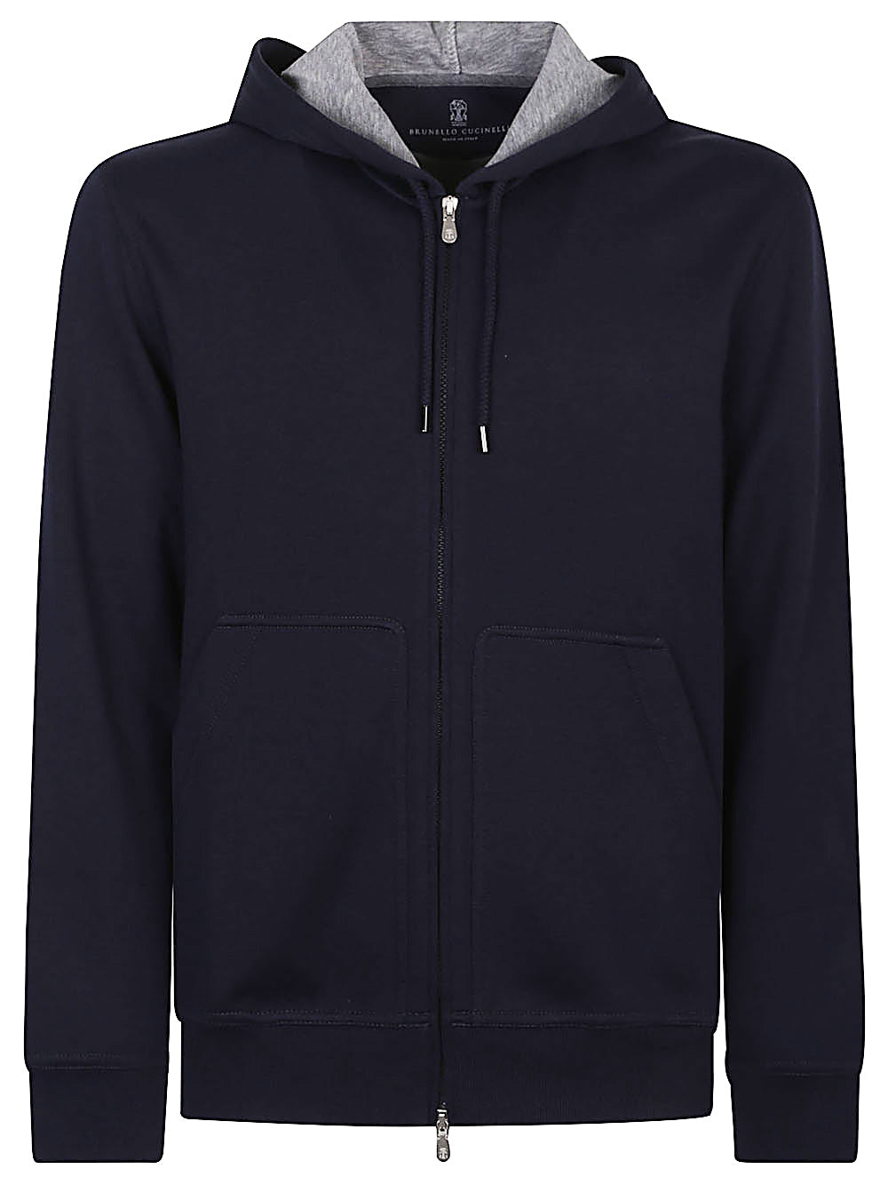 Brunello Cucinelli Men Cotton Blend Hoodie BRUNELLO CUCINELLI