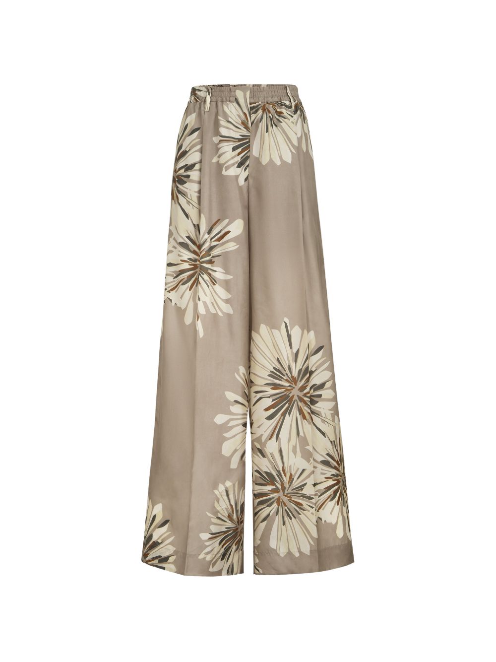 Brunello Cucinelli Women Printed Silk Trousers BRUNELLO CUCINELLI