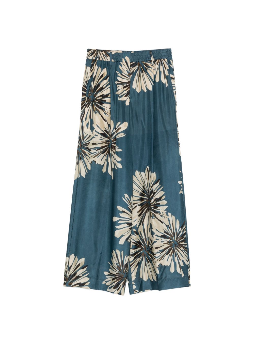 Brunello Cucinelli Women Printed Silk Trousers BRUNELLO CUCINELLI