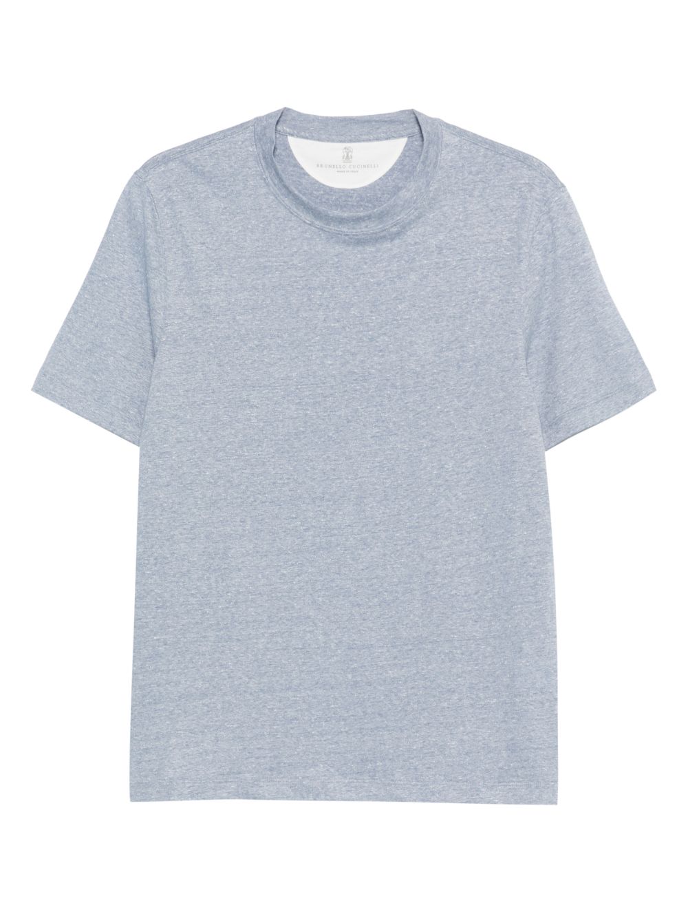 Brunello Cucinelli Men Linen Blend T-Shirt BRUNELLO CUCINELLI
