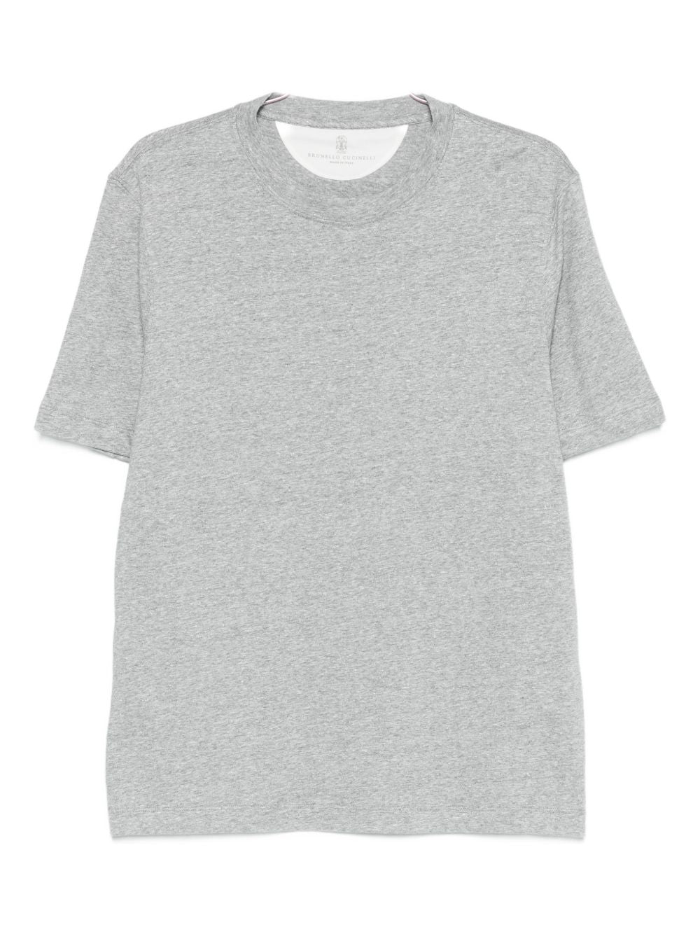Brunello Cucinelli Men Linen Blend T-Shirt