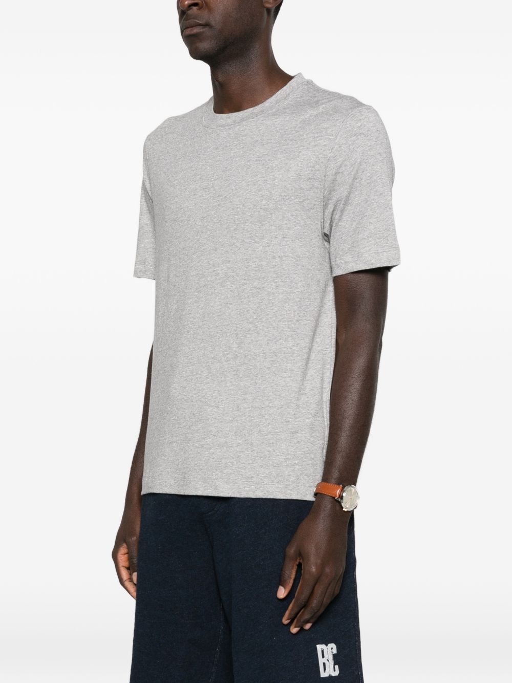 Brunello Cucinelli Men Linen Blend T-Shirt