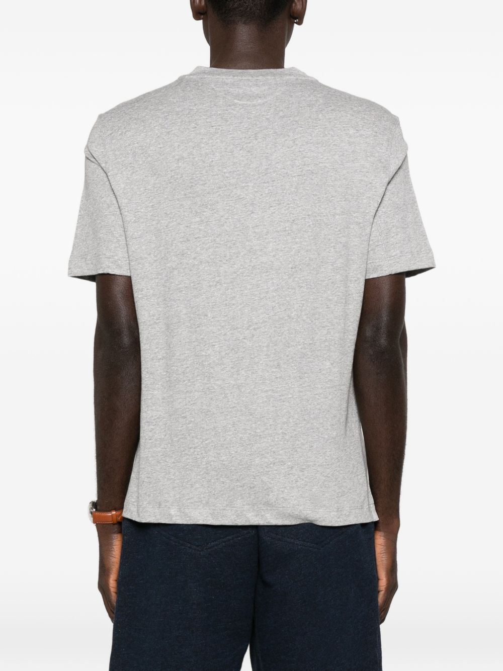 Brunello Cucinelli Men Linen Blend T-Shirt