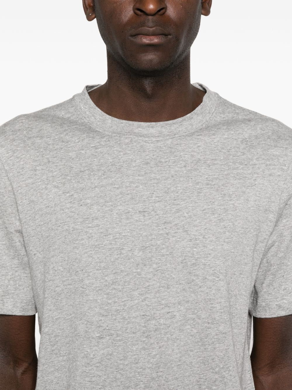 Brunello Cucinelli Men Linen Blend T-Shirt