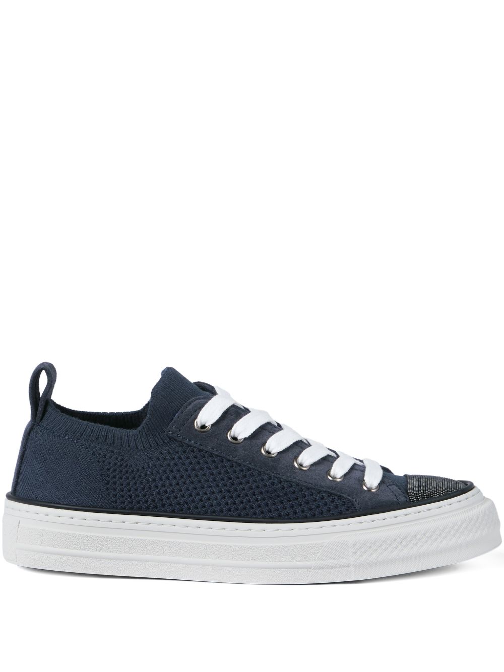 Brunello Cucinelli Women Leather Sneakers BRUNELLO CUCINELLI