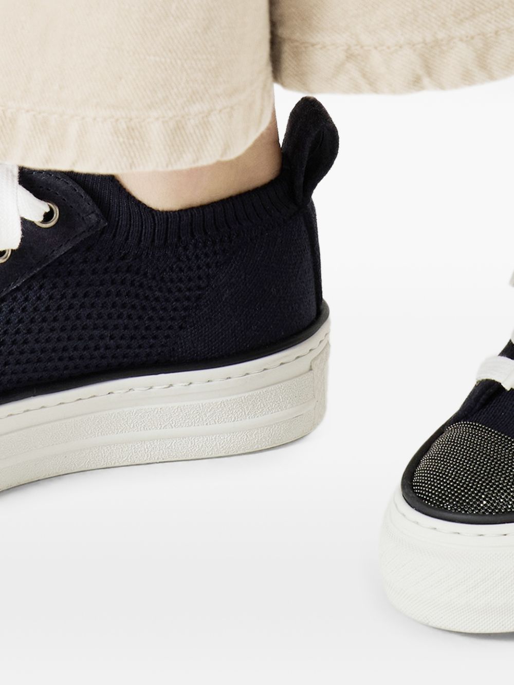 Brunello Cucinelli Women Leather Sneakers BRUNELLO CUCINELLI