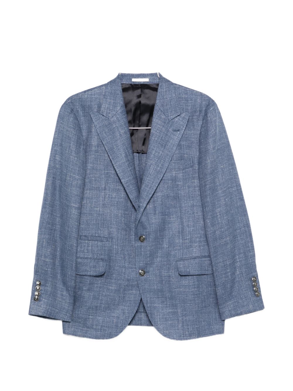 Brunello Cucinelli Men Wool Blend Single-Breasted Jacket BRUNELLO CUCINELLI