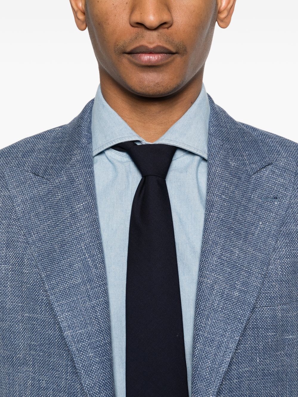 Brunello Cucinelli Men Wool Blend Single-Breasted Jacket BRUNELLO CUCINELLI
