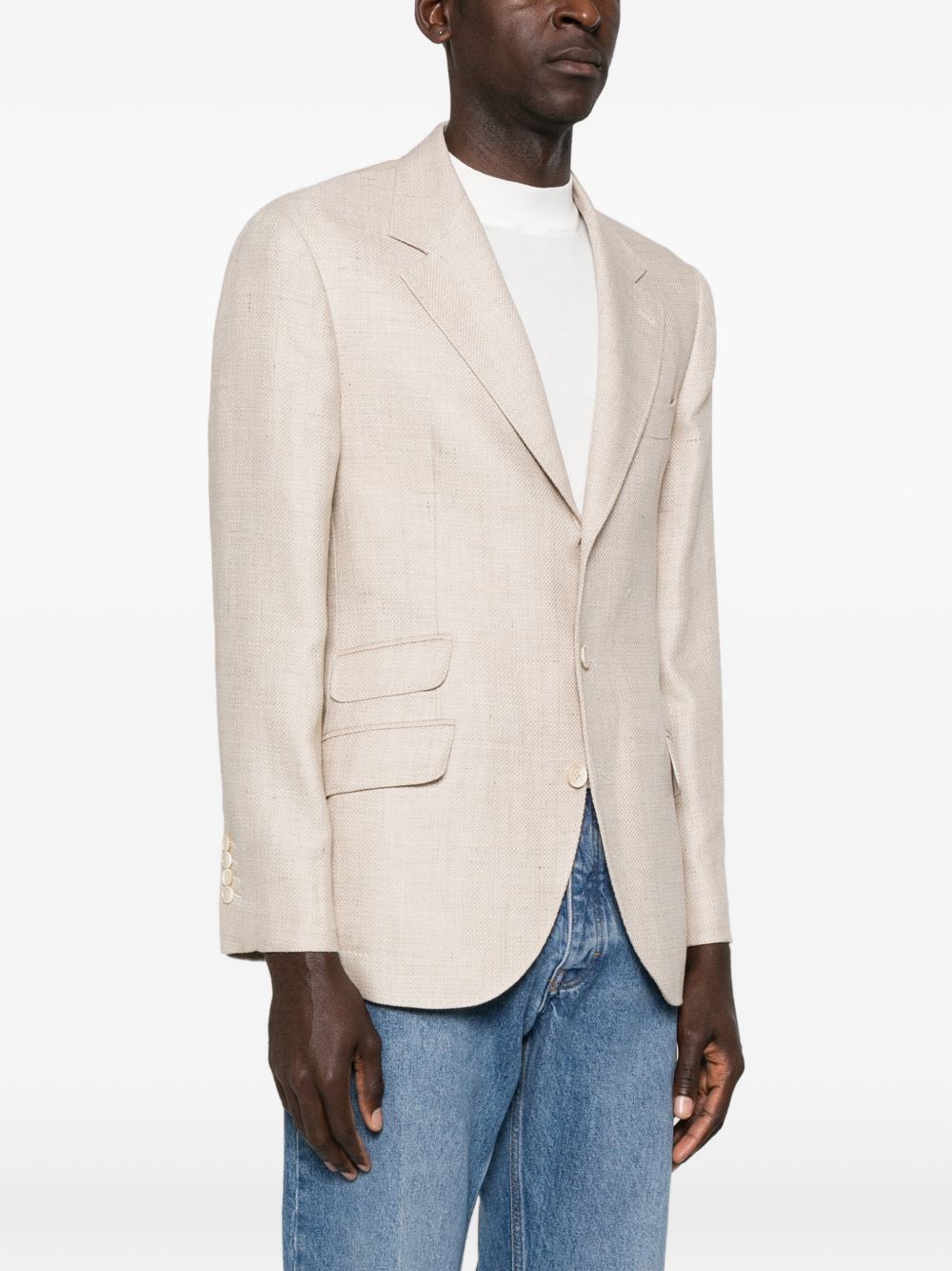 Brunello Cucinelli Men Single-Breasted Jacket
