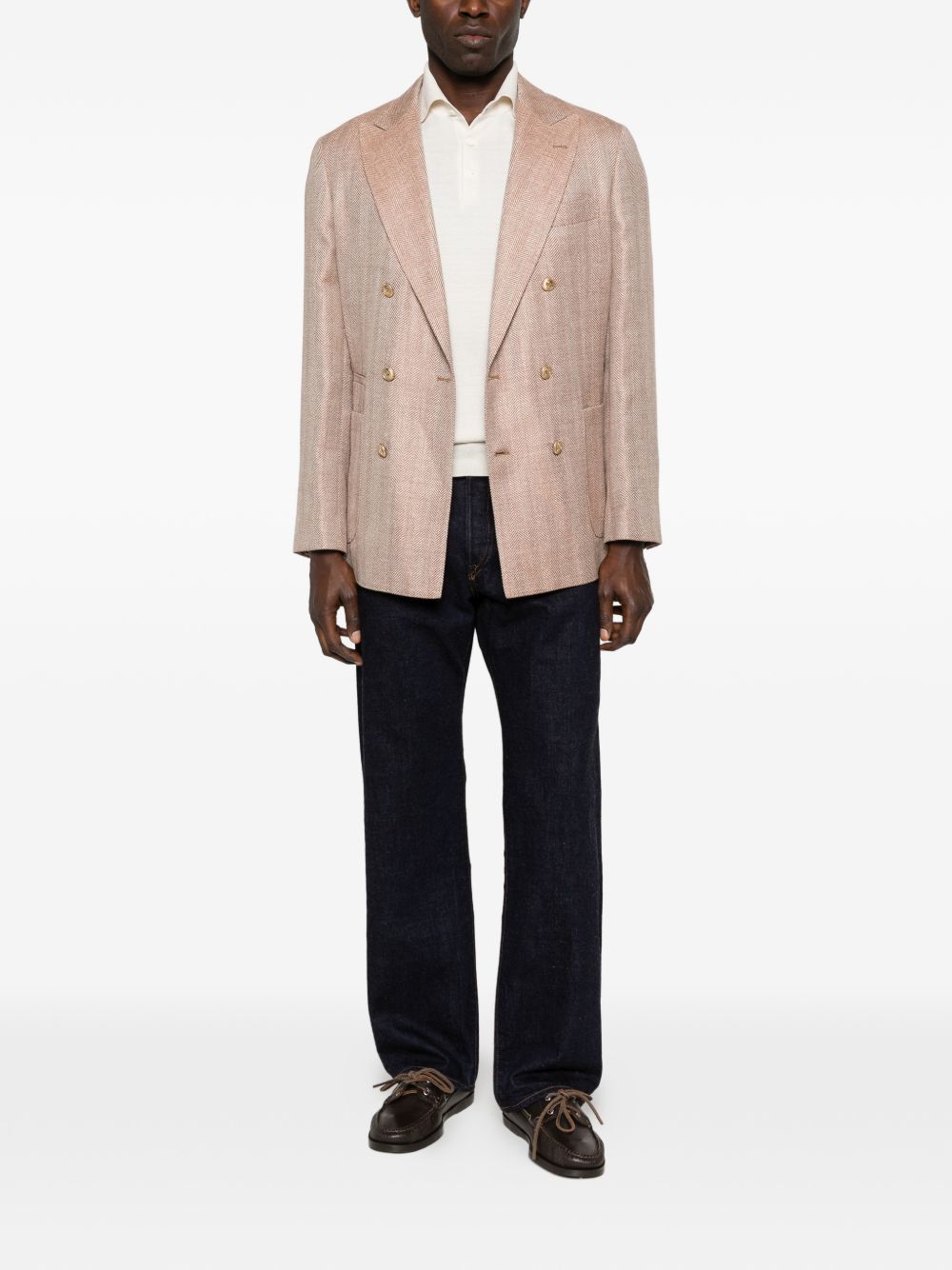 Brunello Cucinelli Men Double-Breasted Jacket BRUNELLO CUCINELLI
