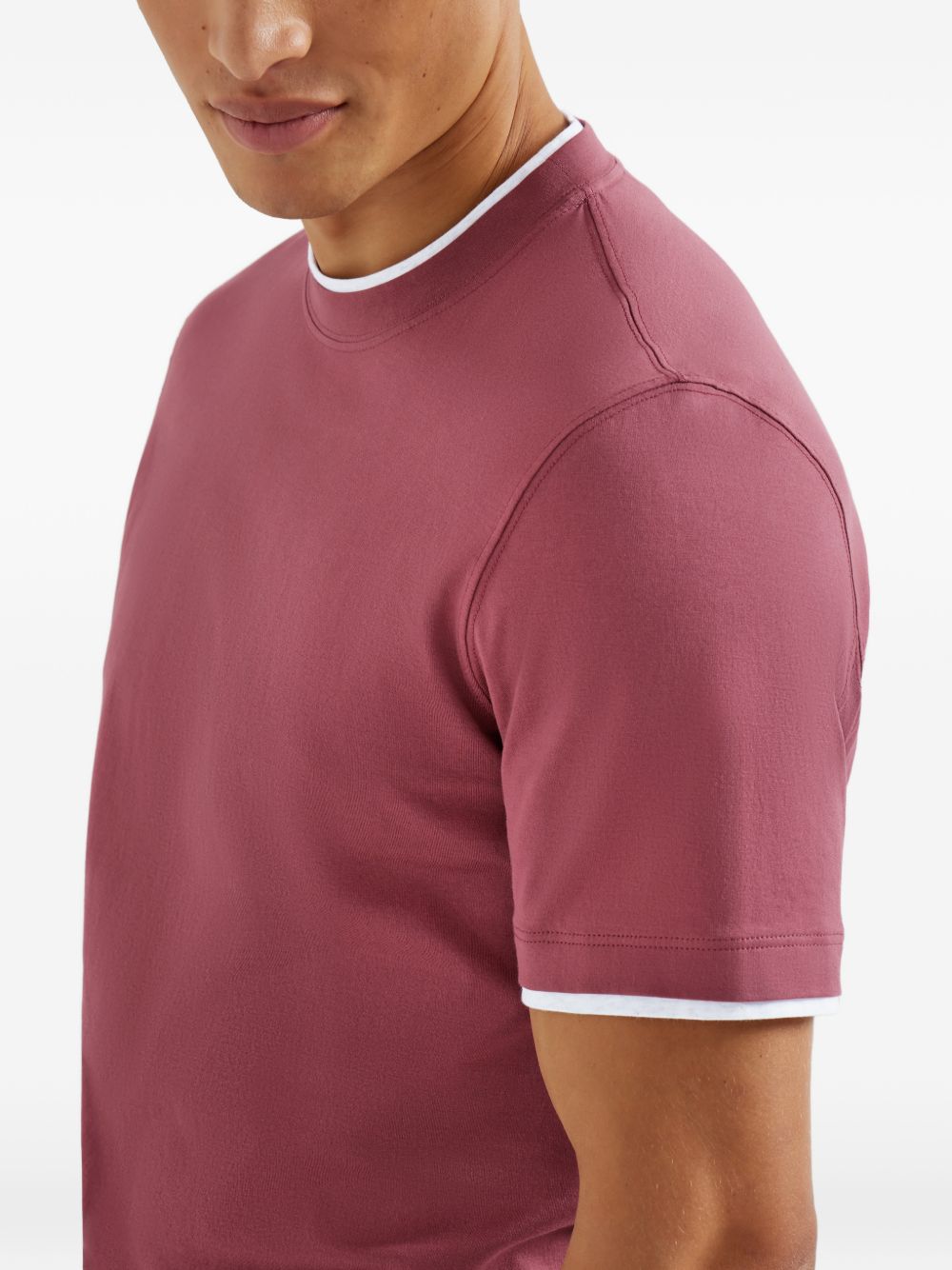 Brunello Cucinelli Men Cotton T-Shirt