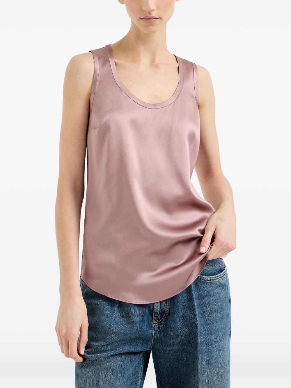 Brunello Cucinelli Women Silk Tank Top BRUNELLO CUCINELLI