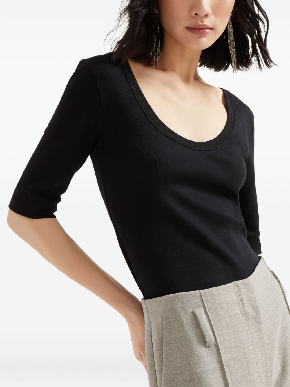 Brunello Cucinelli Women Cotton T-Shirt BRUNELLO CUCINELLI