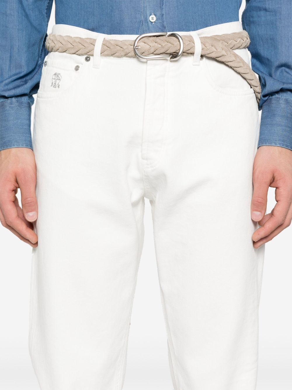 Brunello Cucinelli Men Denim Cotton Jeans BRUNELLO CUCINELLI
