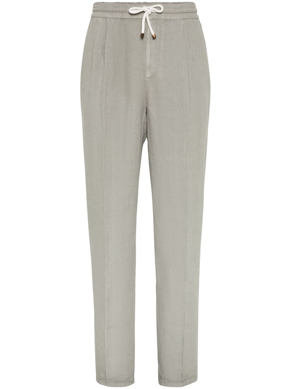 Brunello Cucinelli Men Linen Trousers BRUNELLO CUCINELLI