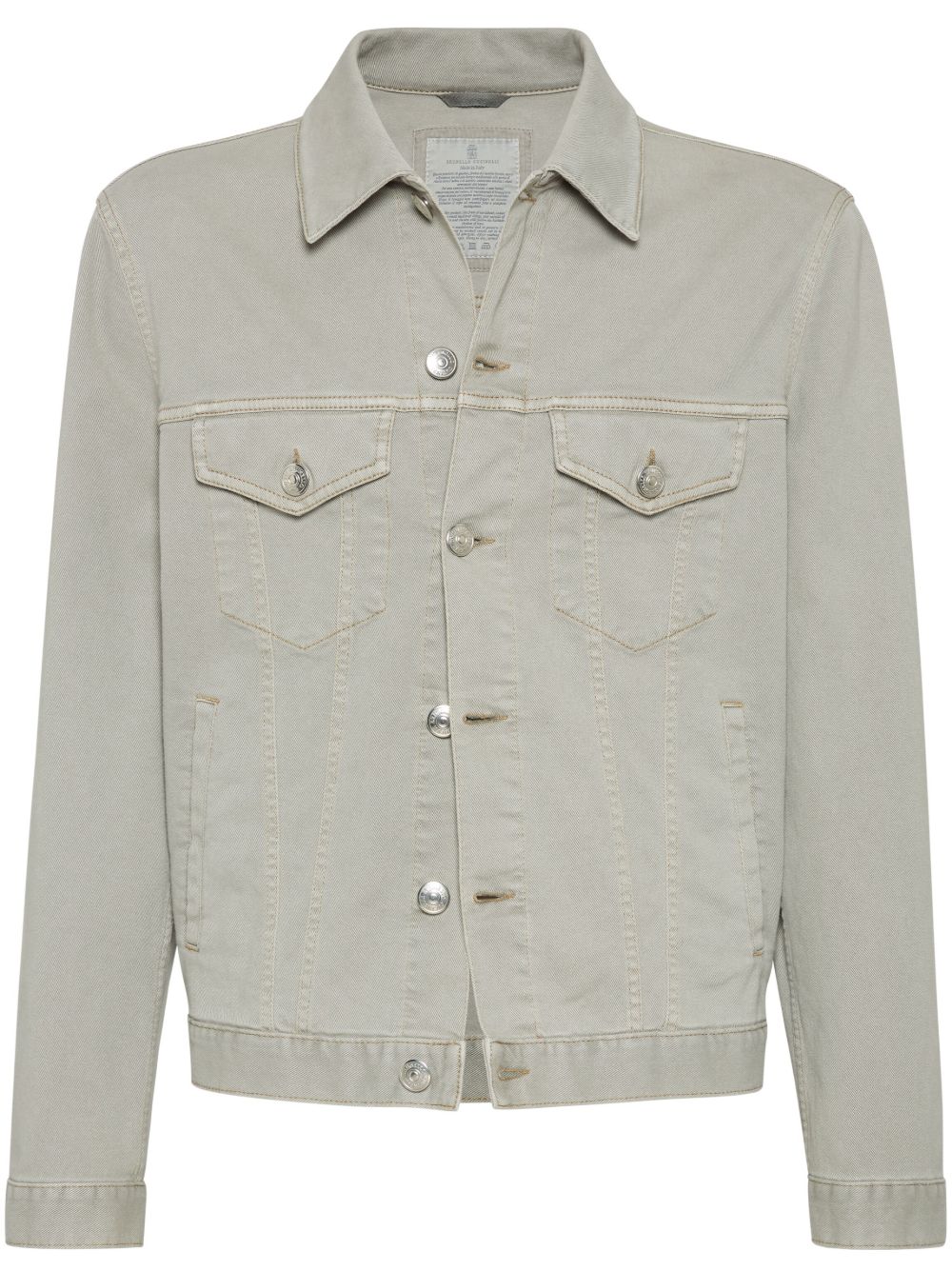 Brunello Cucinelli Men Denim Cotton Jacket