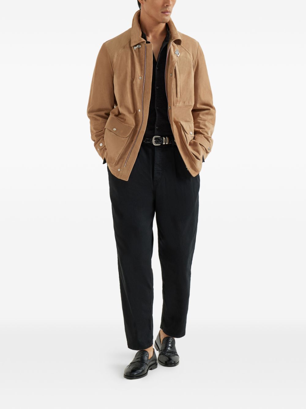 Brunello Cucinelli Men Cotton Trousers BRUNELLO CUCINELLI