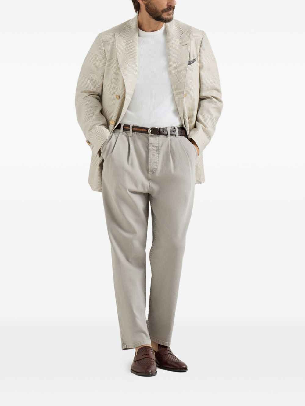 Brunello Cucinelli Men Cotton Trousers BRUNELLO CUCINELLI