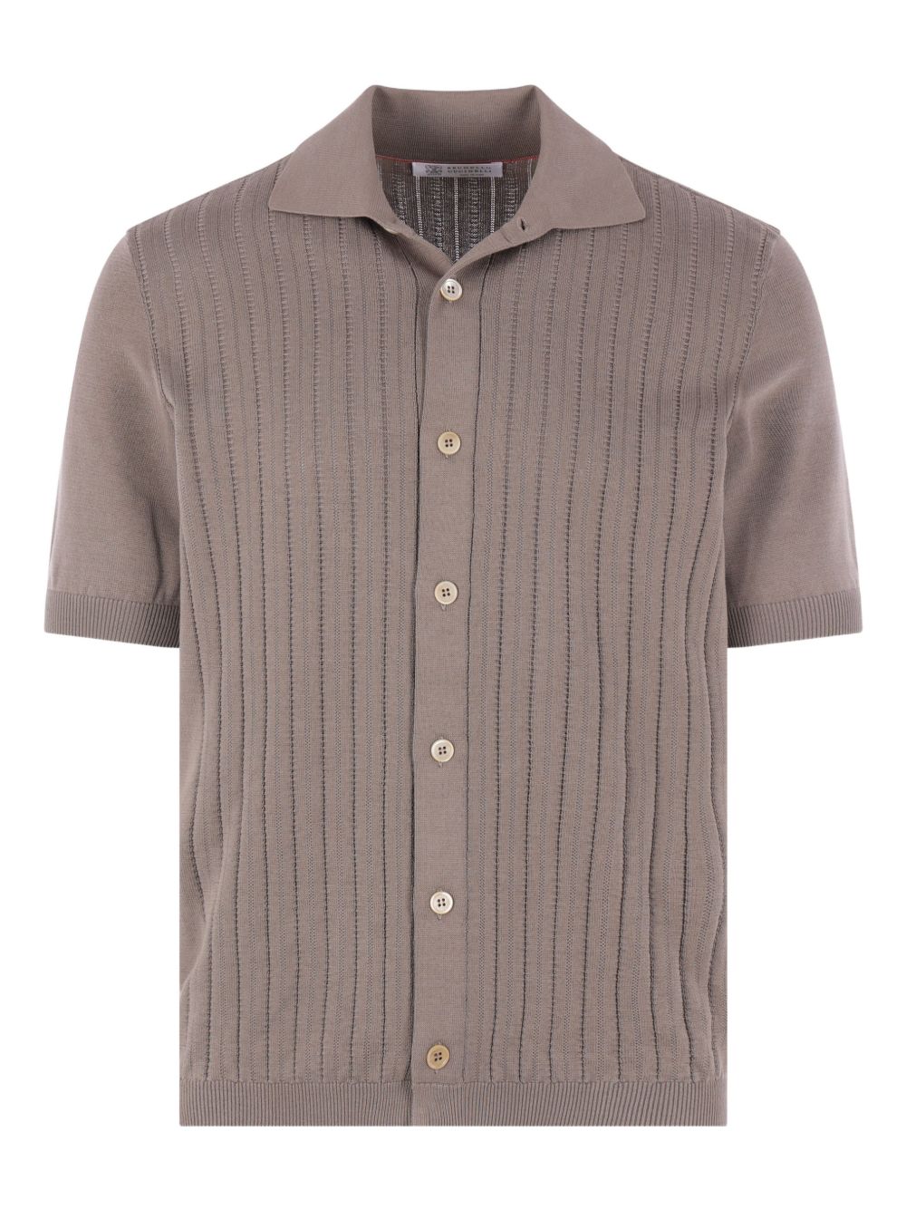 Brunello Cucinelli Men Knitted Cotton Cardigan BRUNELLO CUCINELLI