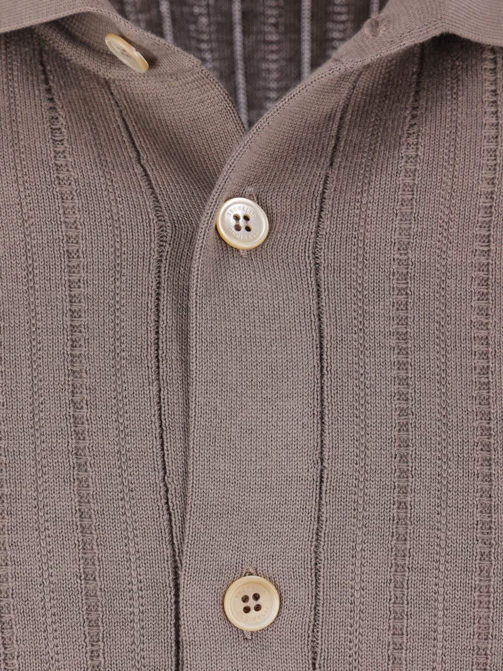 Brunello Cucinelli Men Knitted Cotton Cardigan BRUNELLO CUCINELLI